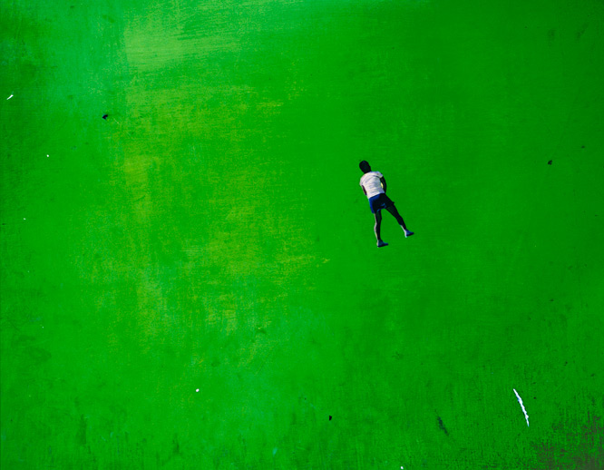 Untitled (Green Field), 2010