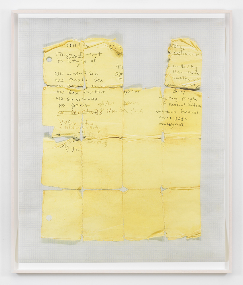 Untitled (Yellow Grid), 2014